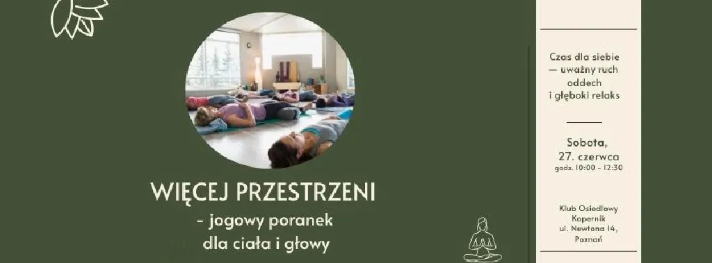 Jogowy poranek dla ciała i głowy – Klub Kopernik