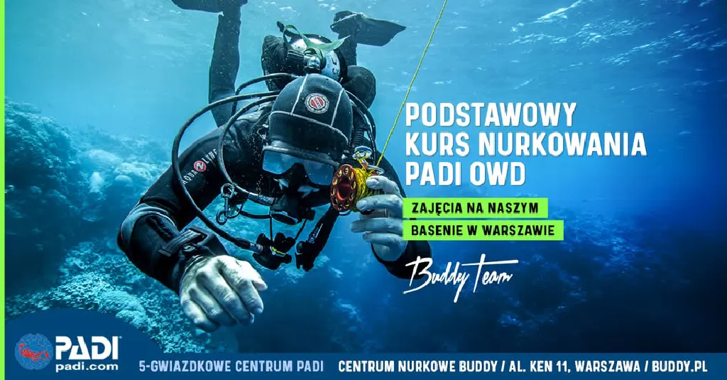 Podstawowy kurs nurkowania PADI OWD