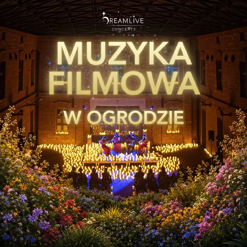 Muzyka filmowa – koncert przy świecach w plenerze