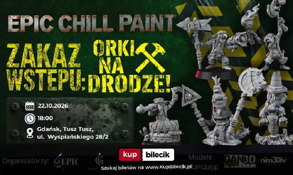 Malowanie figurek – EPIC Chill Paint: Orki na drodze