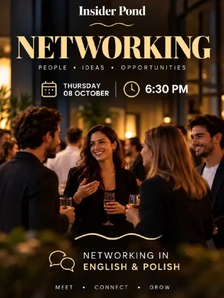 Spotkanie networkingowe po polsku i angielsku