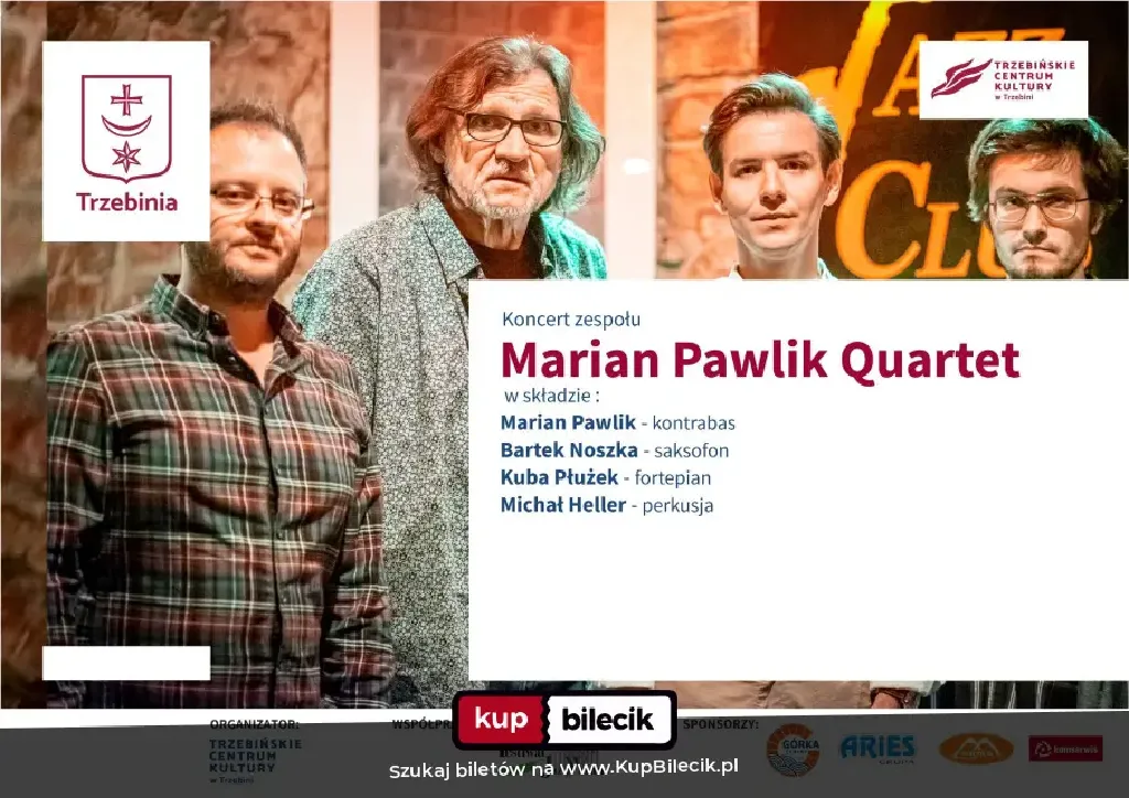 Marian Pawlik Quartet – koncert jazzowy