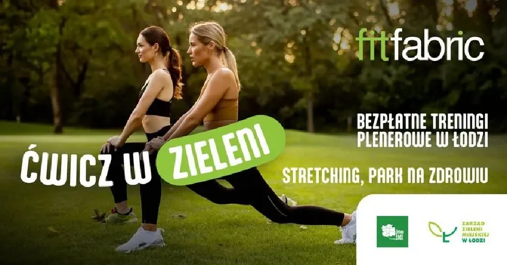 Stretching w Parku na Zdrowiu