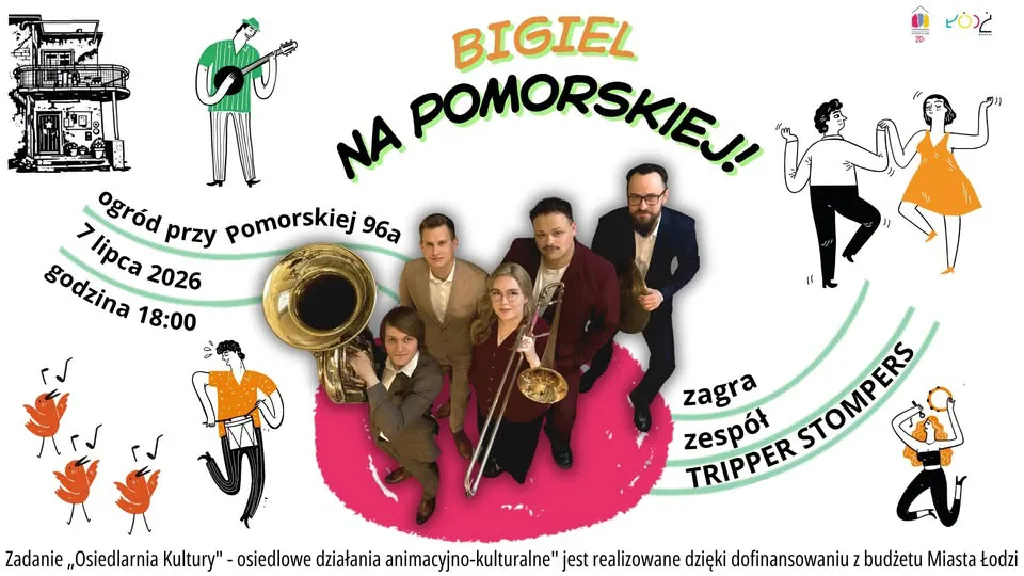 Bigiel na Pomorskiej – potańcówka z Tripper Stompers