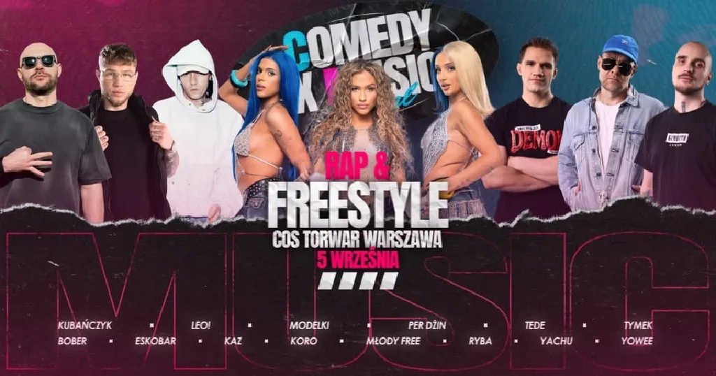 RAP & FREESTYLE – Comedy x Music Festival
