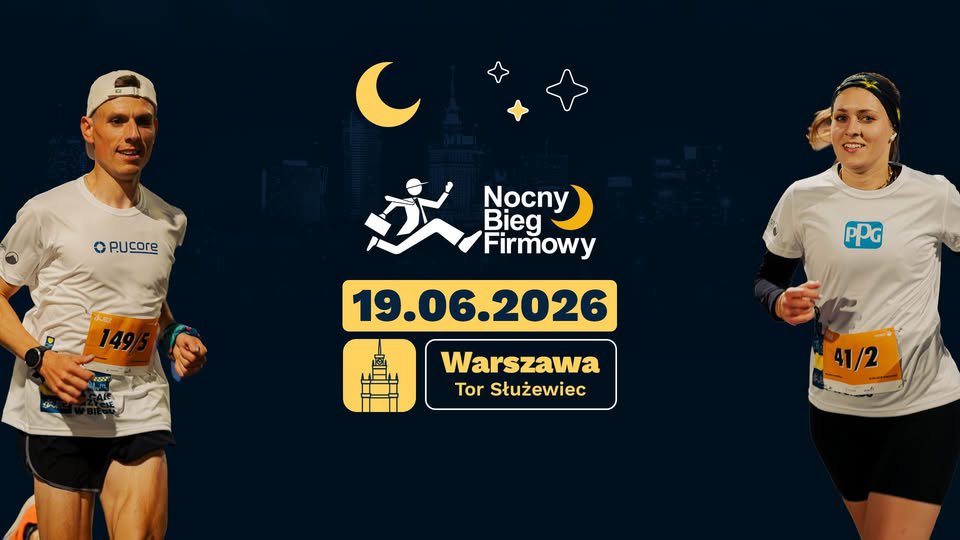 Nocny Bieg Firmowy 2026 na Torze Służewiec