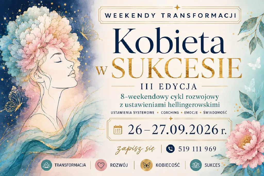Weekendowe warsztaty transformacji – Kobieta w SUKCESIE