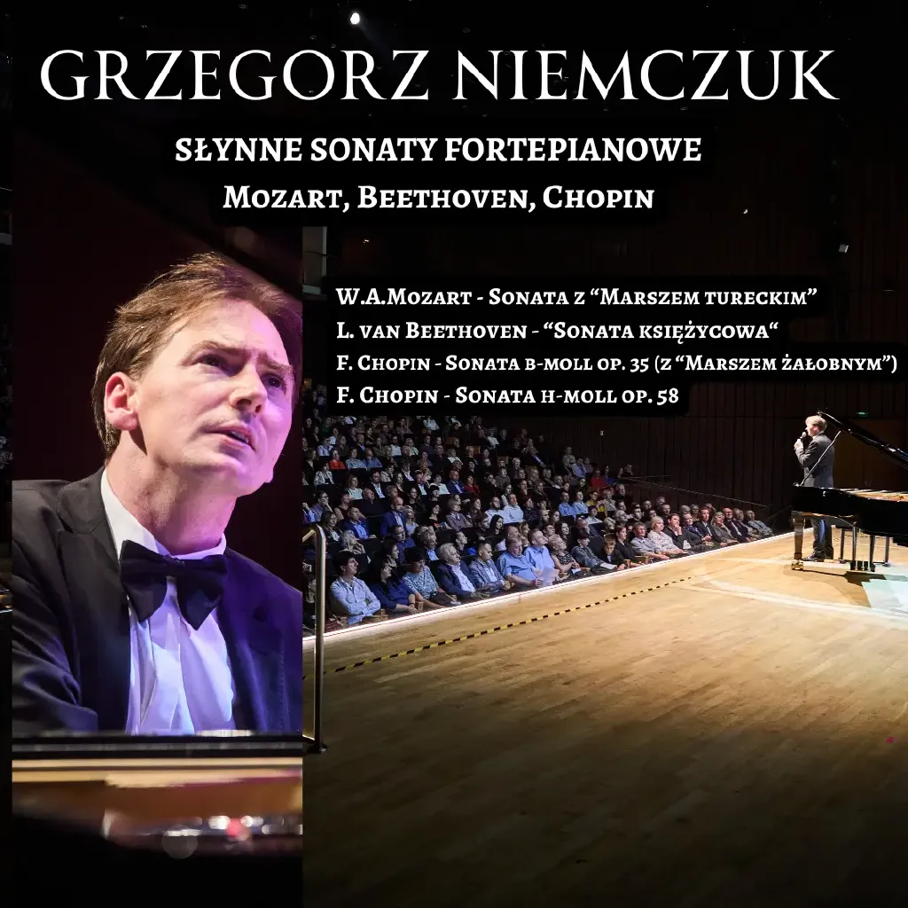 Słynne Sonaty Fortepianowe – Grzegorz Niemczuk