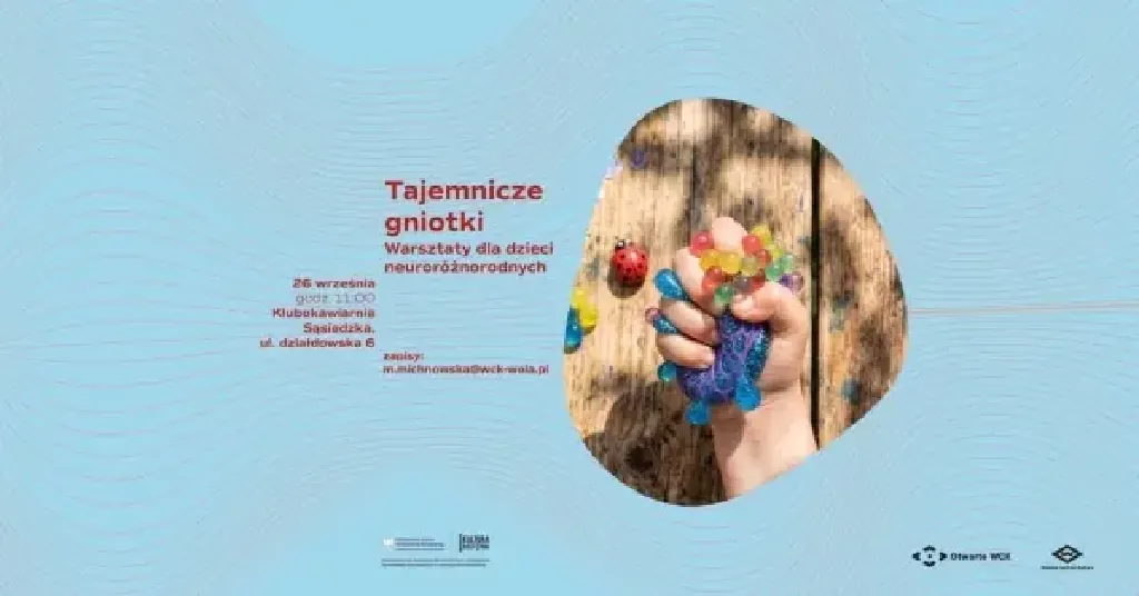 Tajemnicze gniotki – warsztaty sensoryczne