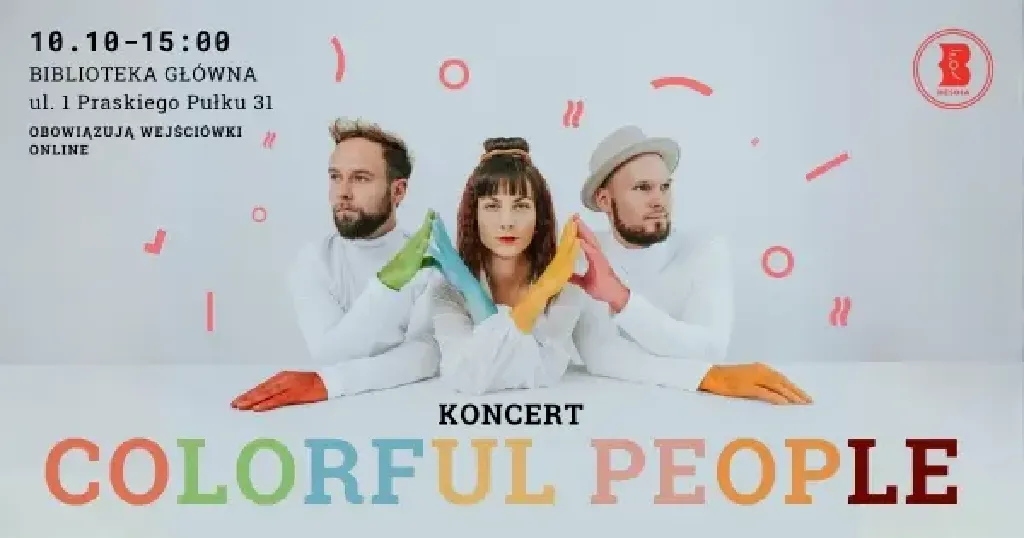 Colorful People – koncert w Bibliotece w Wesołej