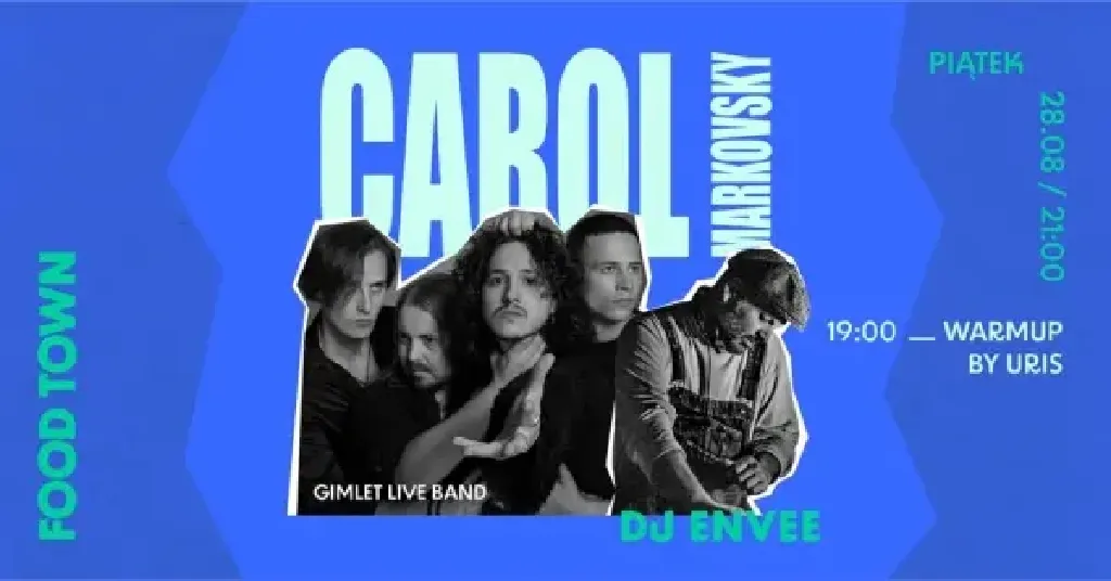 Carol Markovsky i DJ Envee – koncert w Gimlet Live