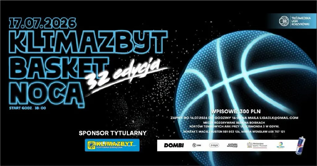 Klimazbyt BASKET NOCĄ – 32. edycja