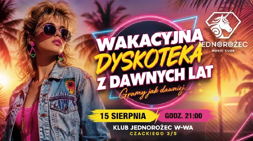 Dyskoteka z Dawnych Lat w klubie Jednorożec
