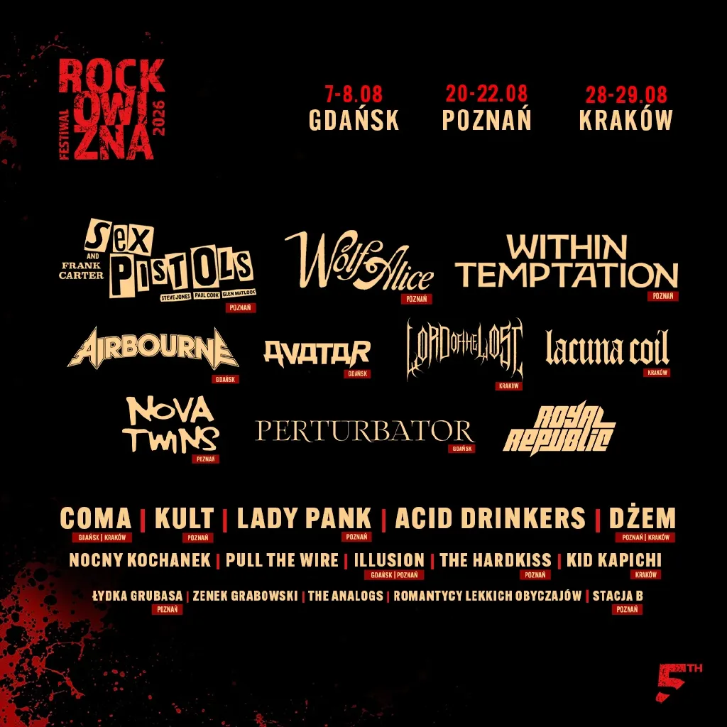 Rockowizna Festiwal 2026 – Poznań