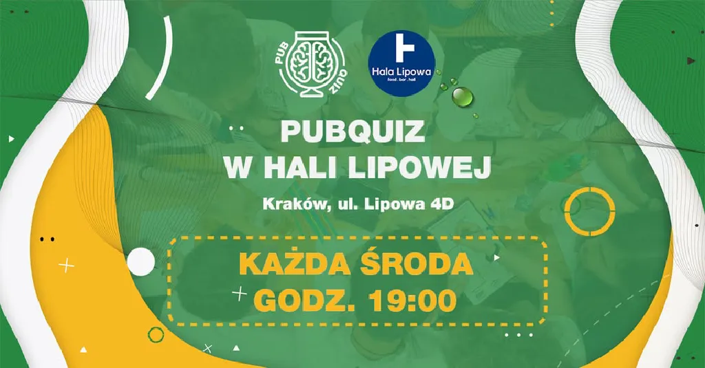PubQuiz w Hali Lipowej – quiz drużynowy