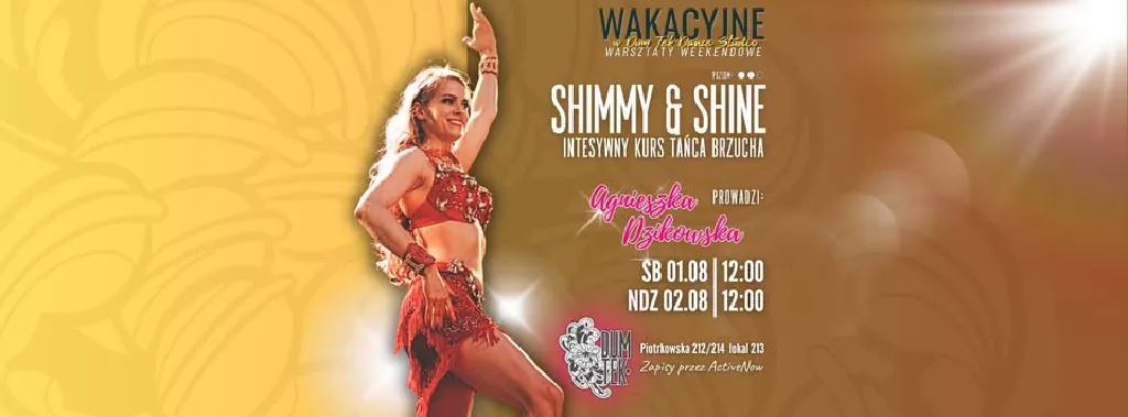 Shimmy & Shine – kurs tańca brzucha