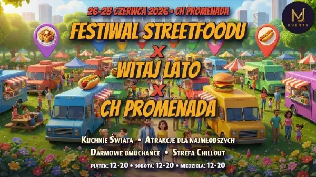 Festiwal Streetfoodu w CH Promenada