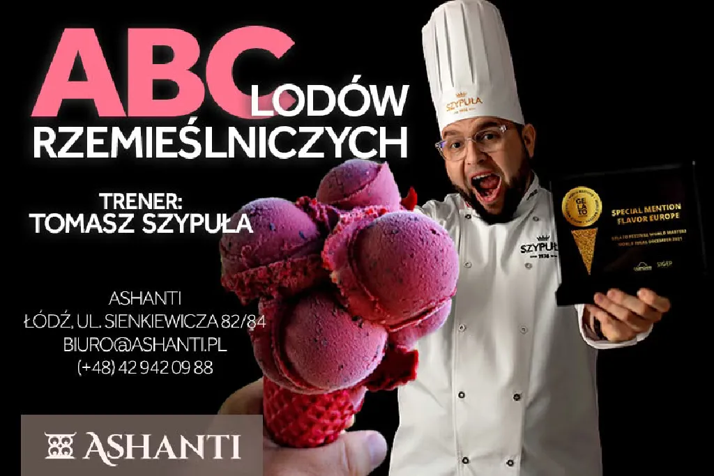 ABC lodów rzemieślniczych – szkolenie z Tomaszem Szypułą