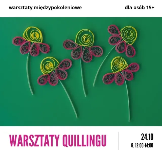 Międzypokoleniowe warsztaty quillingu