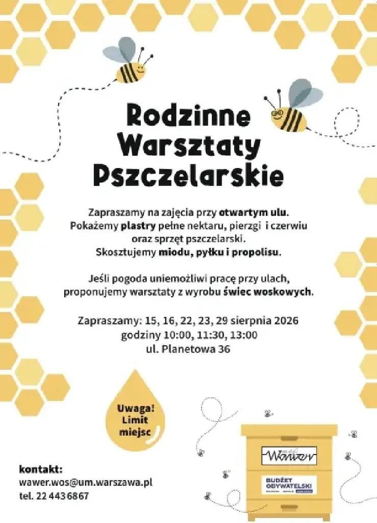 Rodzinne Warsztaty Pszczelarskie