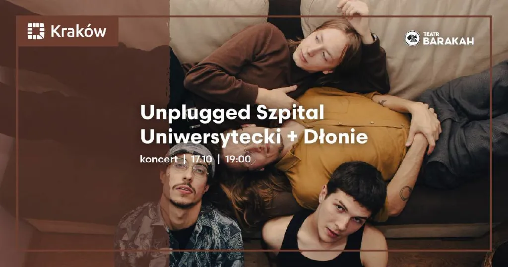 Szpital Uniwersytecki i Dłonie – koncert akustyczny