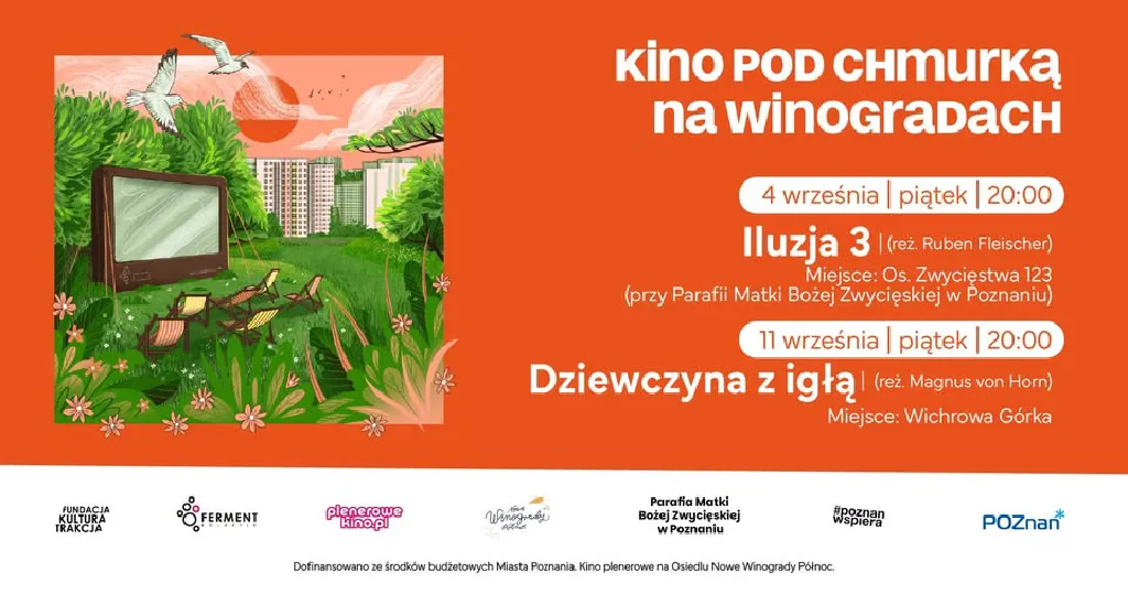 Kino pod chmurką na Winogradach