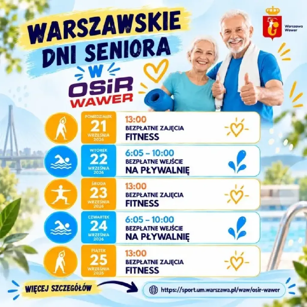 Warszawskie Dni Seniora w OSiR Wawer