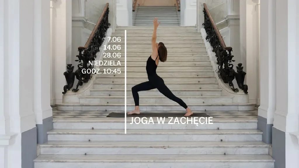 Joga w Zachęcie – niedzielne spotkania