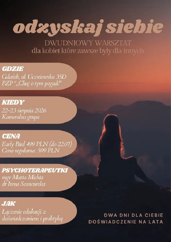 Odzyskać siebie – warsztat dla kobiet