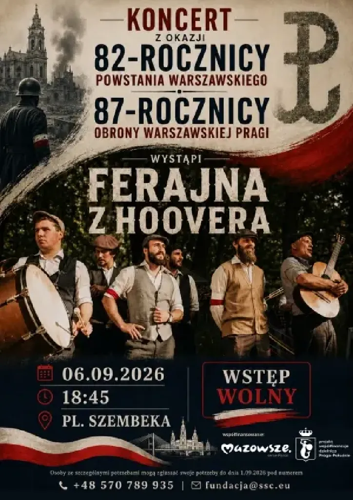 Koncert Ferajny z Hoovera – plac Szembeka
