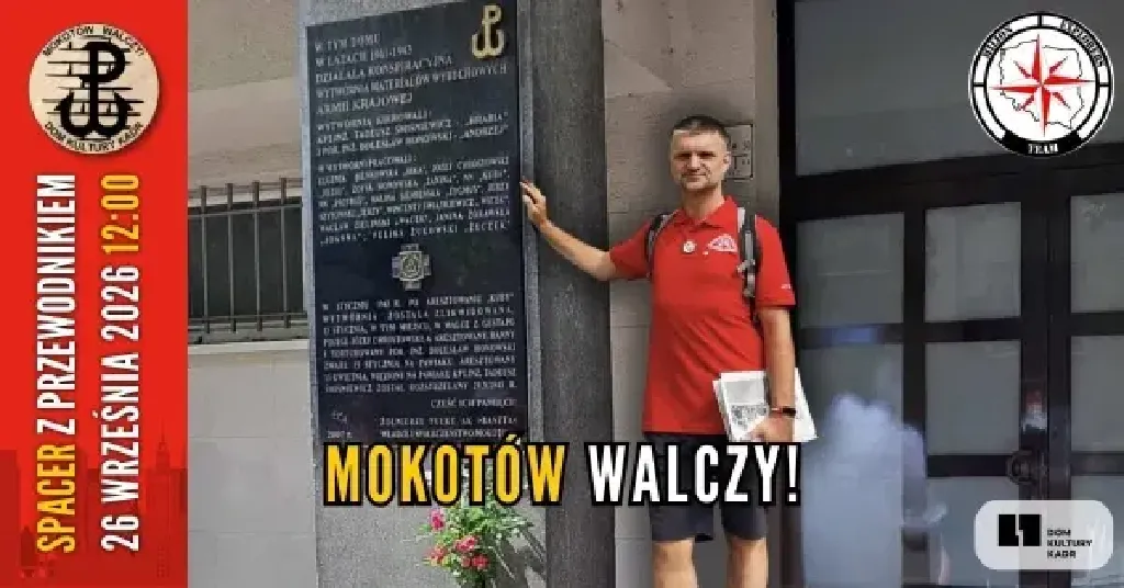 Spacer powstańczy po Mokotowie z przewodnikiem PTTK