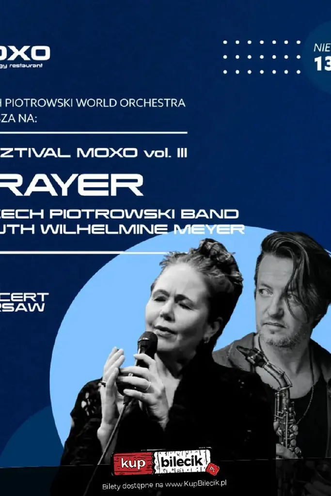 PRAYER – koncert Grzech Piotrowski band & Ruth Wilhelmine Meyer