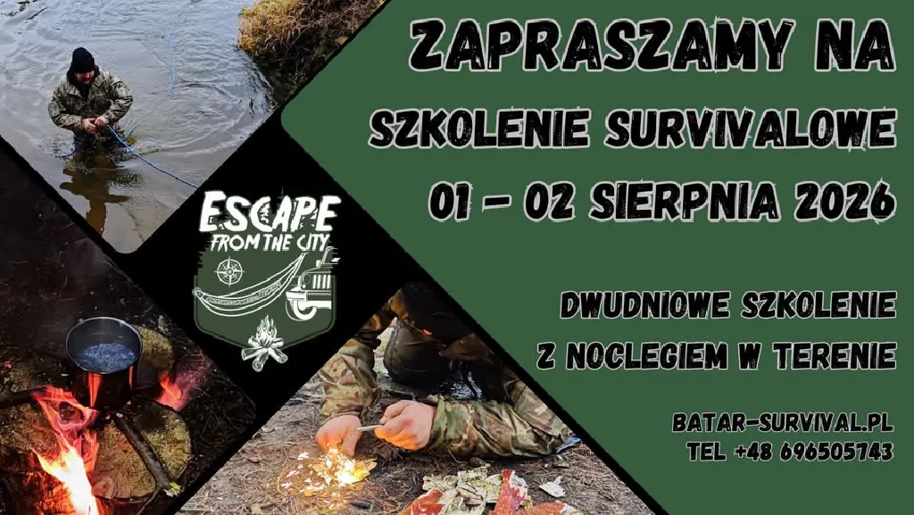 Szkolenie survivalowe – 2 dni w lesie