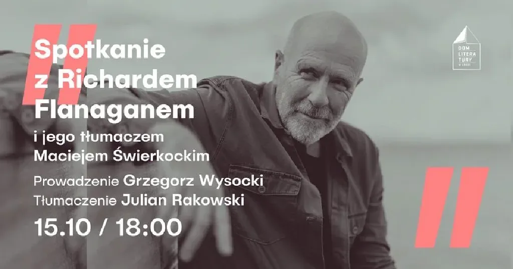 Richard Flanagan – spotkanie autorskie
