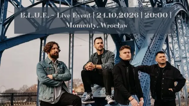 B.L.U.E. – koncert w klubie Momenty