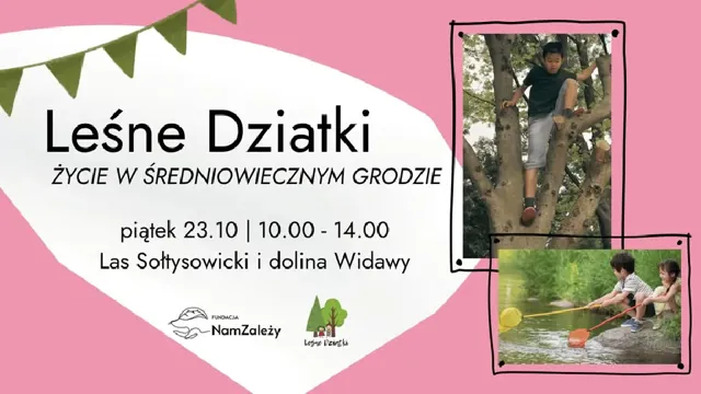 Życie w średniowiecznym grodzie – leśne zajęcia dla dzieci