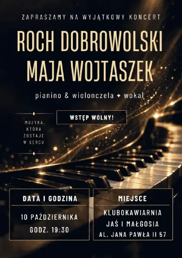 Urodzinowy koncert w Klubokawiarni Jaś i Małgosia
