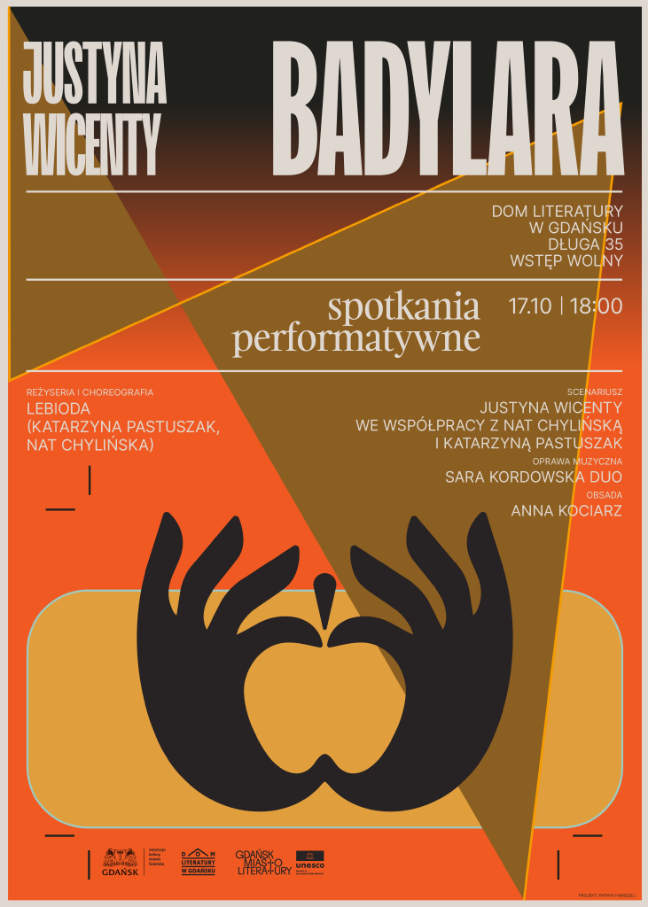 Badylara – czytanie performatywne na podstawie książki Justyny Wicenty