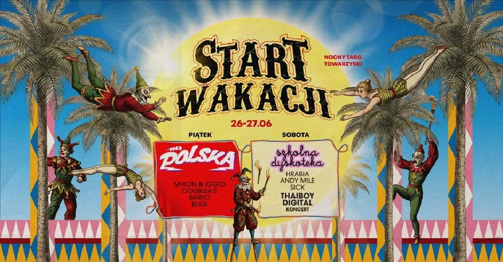 Start wakacji na Nocnym Targu Towarzyskim