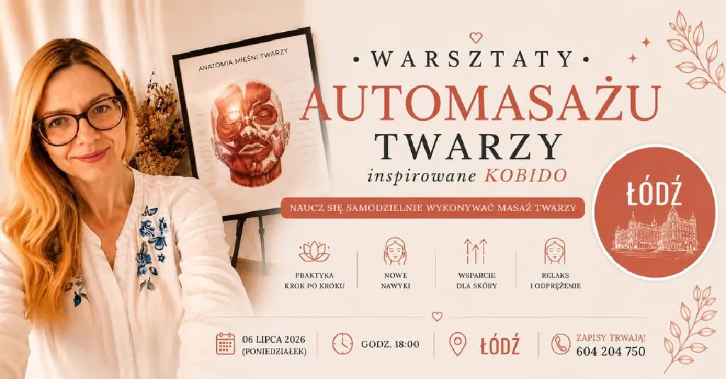 Warsztaty automasażu twarzy inspirowane KOBIDO
