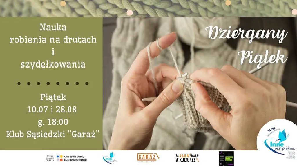 Dziergany Piątek – warsztaty rękodzieła