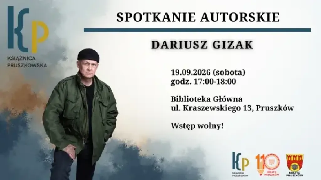 Dariusz Gizak – spotkanie autorskie