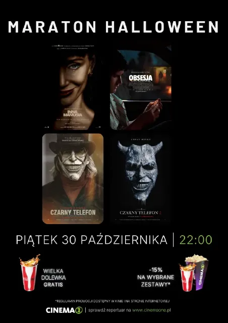 Maraton Halloween – seanse horrorów z premierami