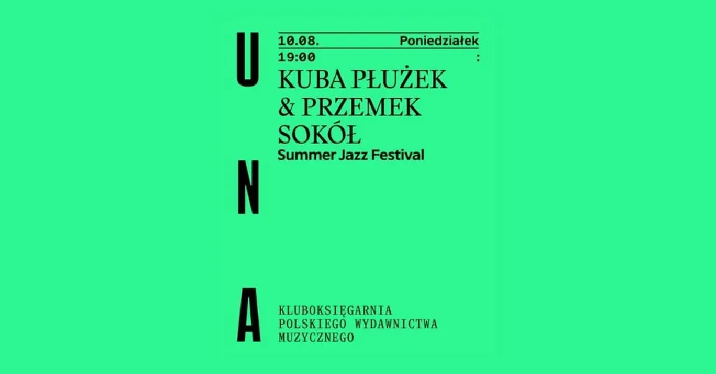 Kuba Płużek & Przemek Sokół – Summer Jazz Festival Kraków