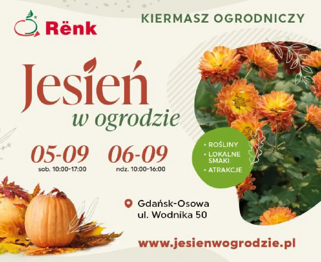 Kiermasz Ogrodniczy – Jesień w ogrodzie