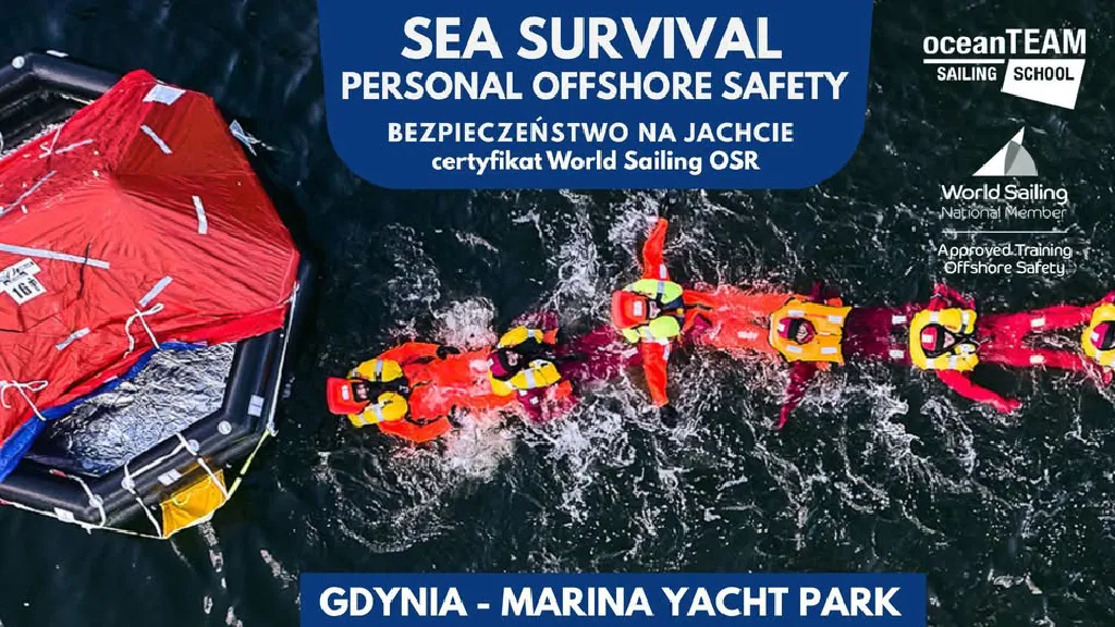 Sea Survival – szkolenie bezpieczeństwa na morzu