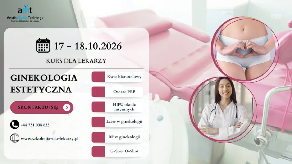 Ginekologia estetyczna – certyfikowany kurs dla lekarzy