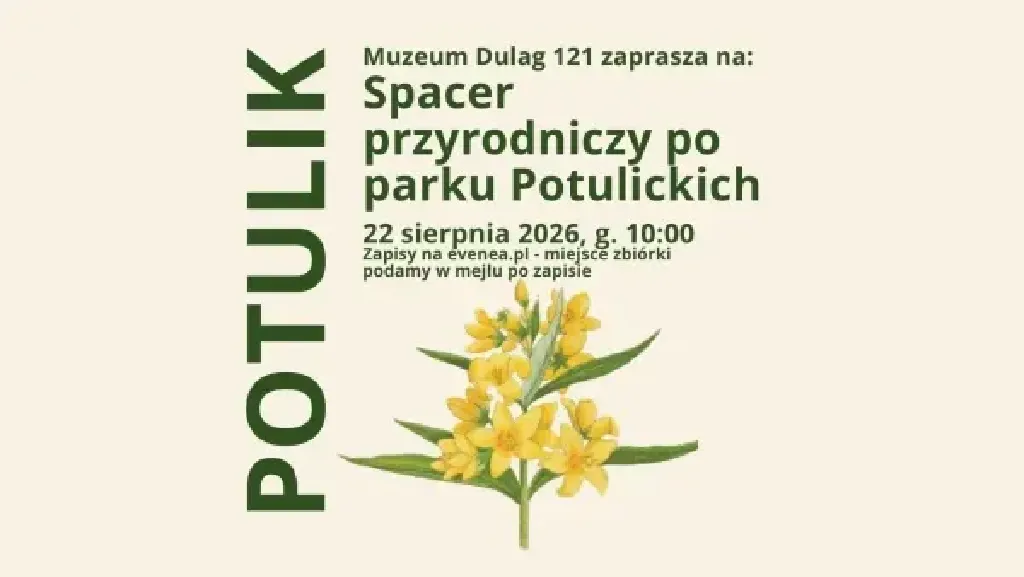 Spacer przyrodniczy po parku Potulickich