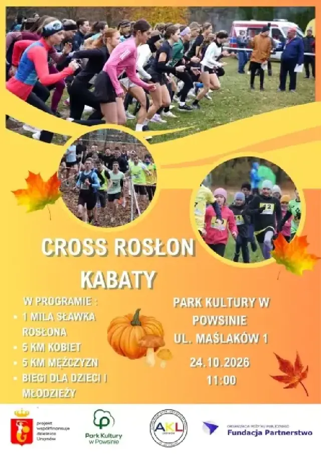 Cross Rosłon Kabaty – zawody biegowe