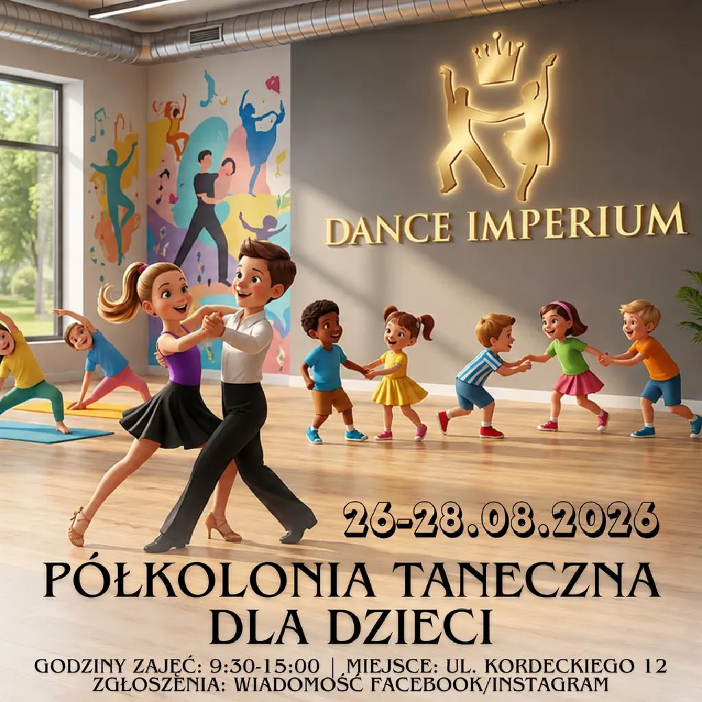Wakacje z tańcem – półkolonia dla dzieci
